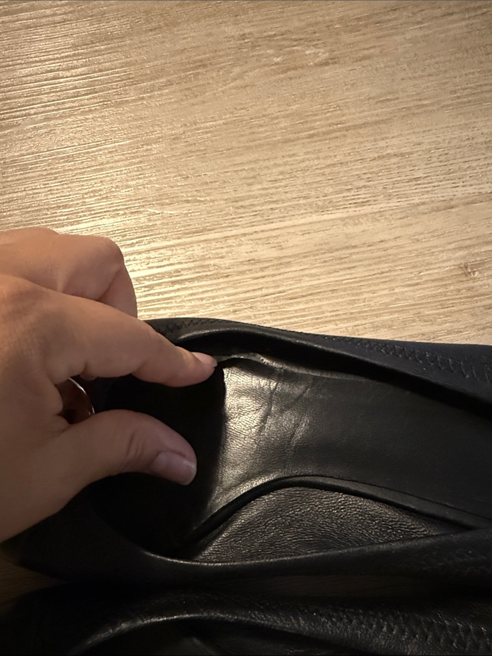 Tory Burch Minnie Leather Travel Ballet Flats - Picture 8 of 9